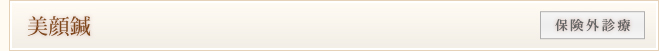 美顔鍼